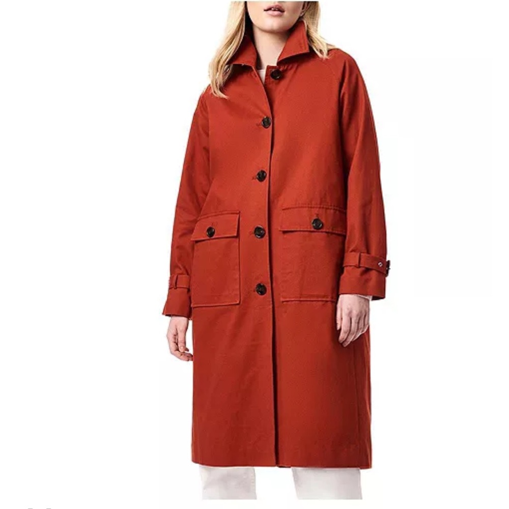 Bernardo cotton twill topper jacket